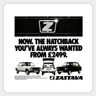 ZASTAVA YUGO - advert Sticker